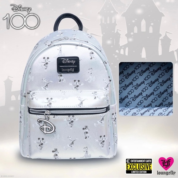 Limited Edition SDCC 2023 Disney 100 Heritage Sketch Loungefly - EE Exclusive! - Picture 4 of 12